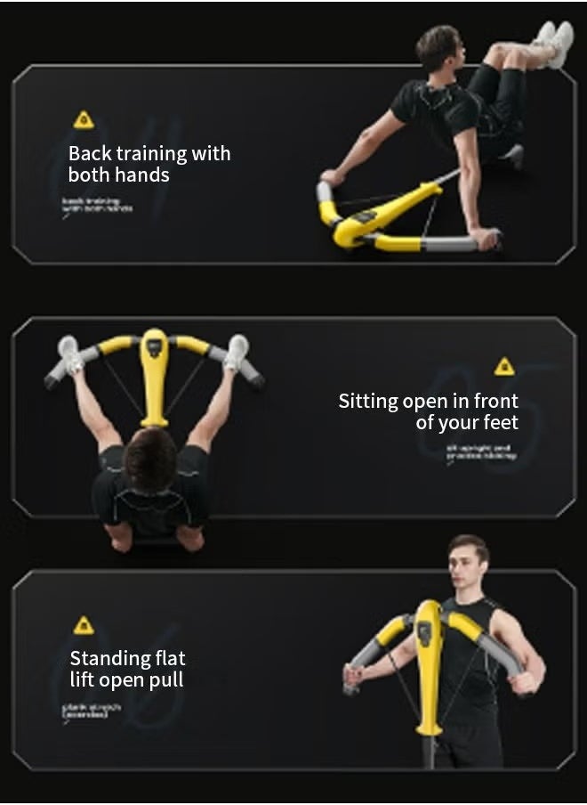 Indoor Household Automatic Rebound Lazy Abdominal Machine, Multi-Function Abdominal Curling Machine, 3-Speed Strength Adjustment, Calorie/Total Number/Time Display