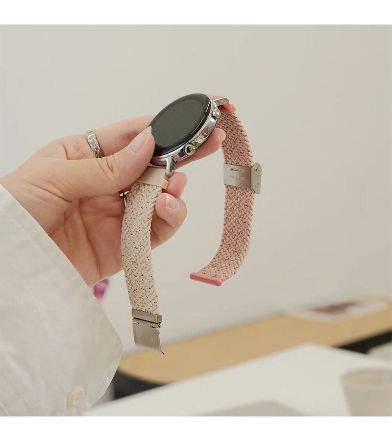 20Mm Pink Starlight Elastic Nylon Sports Strap for Samsung Galaxy Watch - Image 5