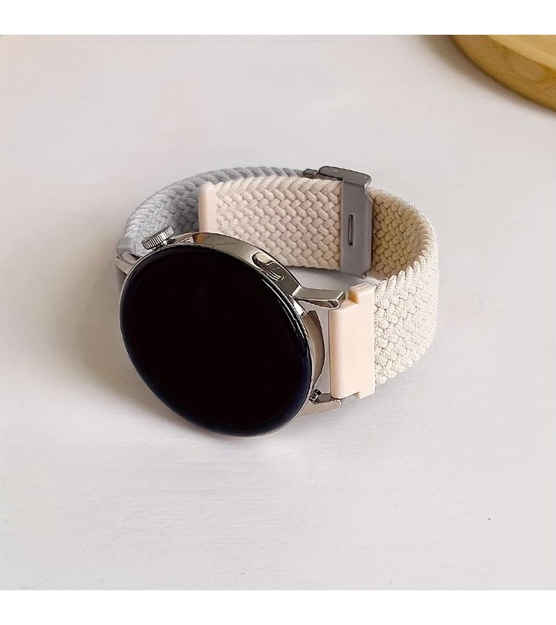 20Mm Pink Starlight Elastic Nylon Sports Strap for Samsung Galaxy Watch - Image 3