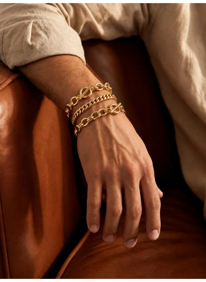 Seventy Five Classic gold  chain bracelet