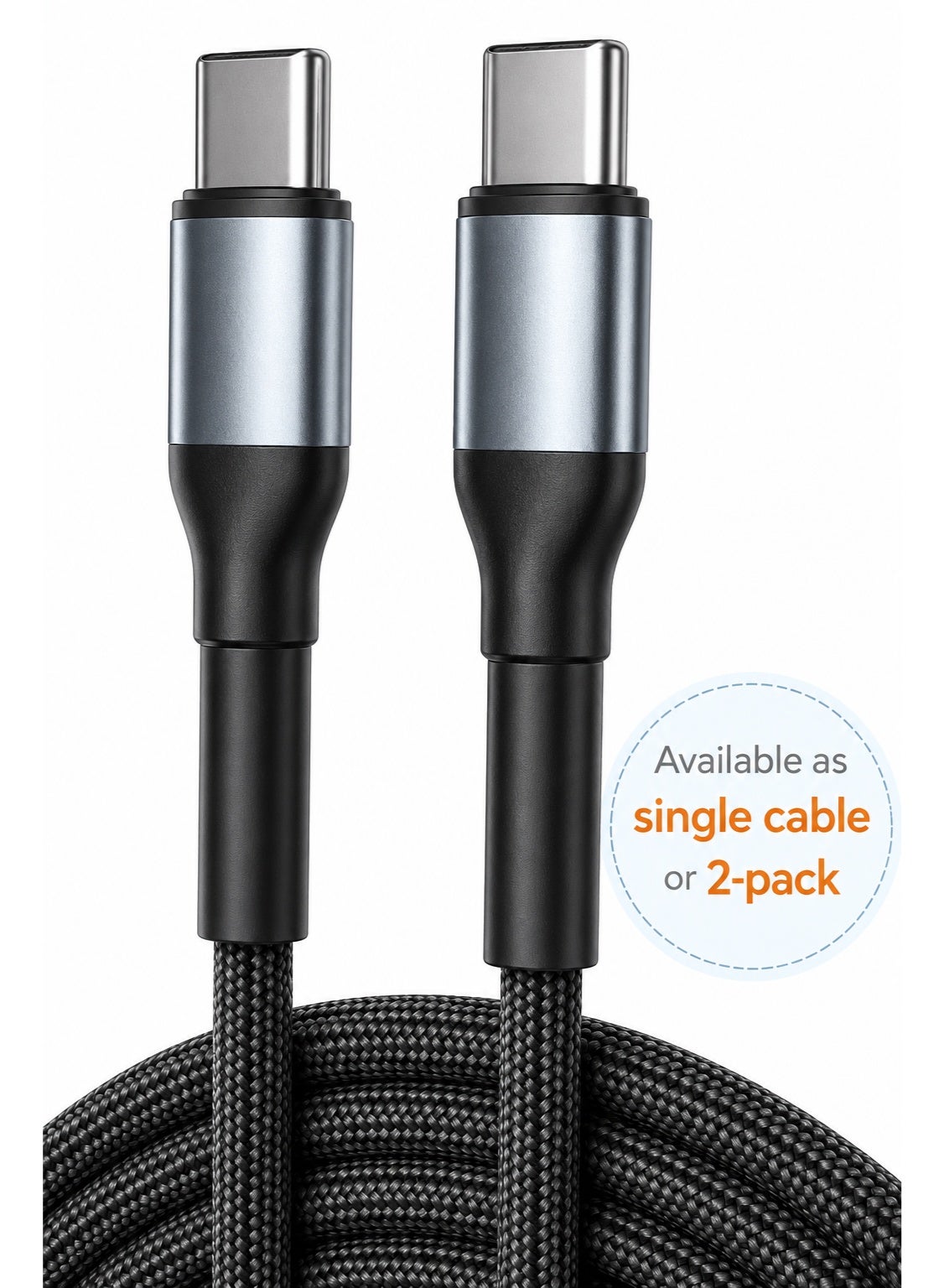 circuitgreen Circuitgreen 2m usb-c To usb-c Braided Cable