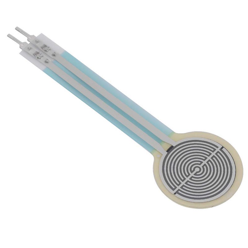 Wal front Thin Film Pressure Sensor Type Pressure Transducer Force Sensing Resistor Force Sensitive Resistor Long Tail 0-10kg for 1.27cm / 0.5" Diameter - Image 1