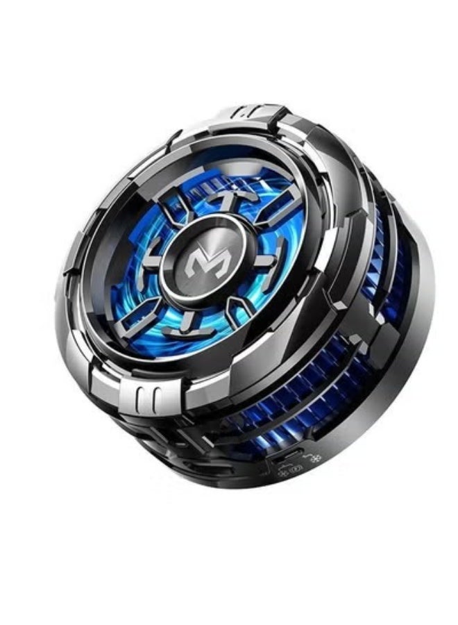 Memo Fast Cooling Mobile Phone Cooler CX08 Lite , Phone Cooler for Gaming 15W Magnetic and Clip Semiconductor Ice Affect Refrigerator Radiator, RGB Light, Ultra Quiet , Compatible with iPhone & Android Gaming Phones - Image 2