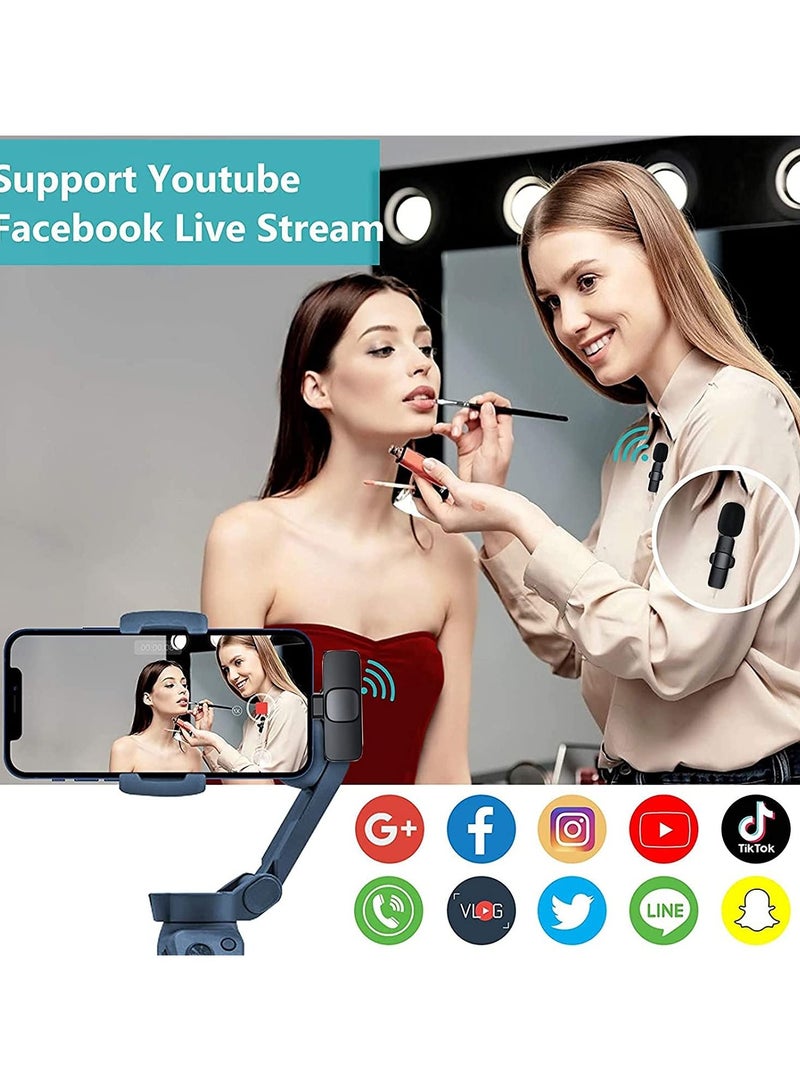 Wireless Lavalier Microphone for iPhone iPad Mini Mic for YouTube Facebook Live Stream Video Recording - Image 3
