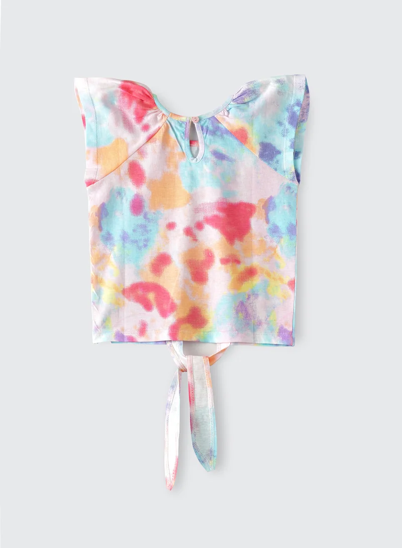 Jelliene Sunshine Squad: Girls' Breezy Cotton Tees Playful Prints & Summer Fun