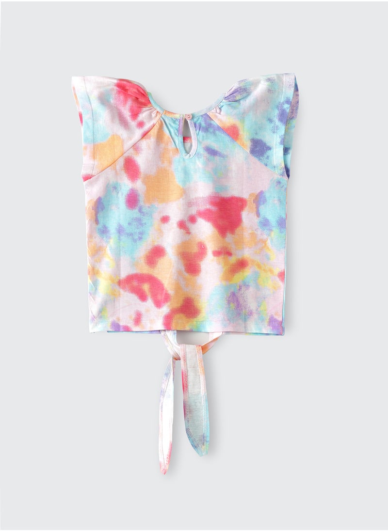 Jelliene Sunshine Squad: Girls' Breezy Cotton Tees Playful Prints & Summer Fun  - Image 2