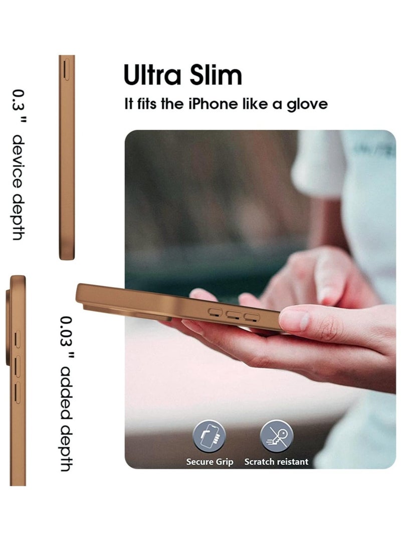 JAJEEK "iPhone 16 Pro Titanium Case – Ultra-Thin Matte Cover with Upgraded Camera Lens and Screen Protectors, Soft Touch Anti-Scratch Shockproof Design" - Image 4