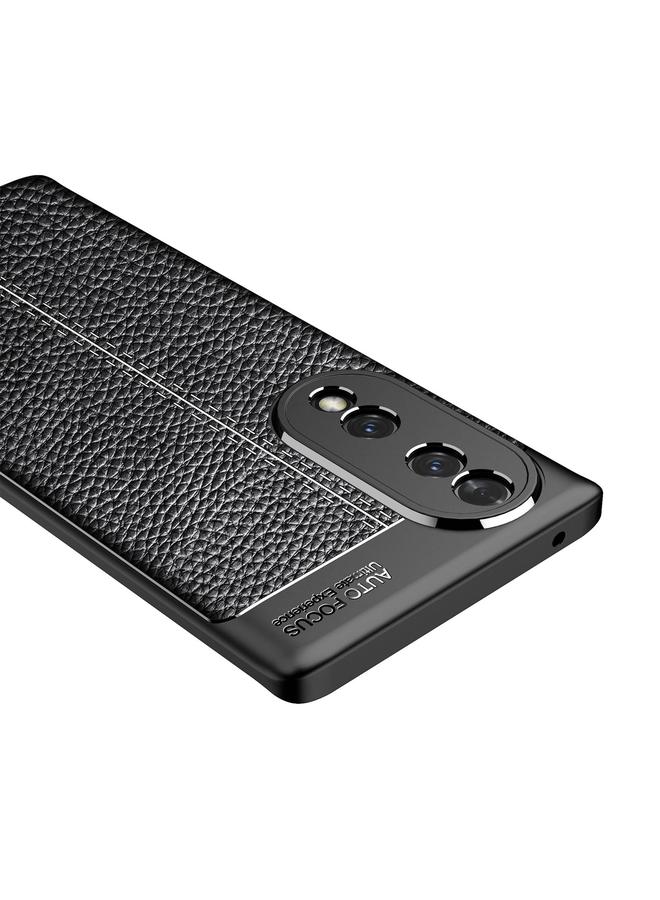 S-TOP Case For Honor 70 Litchi Texture Shockproof TPU Phone Case - Image 4