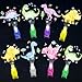 Oitnlaughter 36Pcs Pink Dinosaur LED Finger Lights Pink Dinosaurs Glow in the Dark Light Up Finger Lights Watercolor Dino Party Favors Dino Toys Bulk for Girls Birthday Goodie Bag Stuffer Gifts Classroom Prize - Image 2