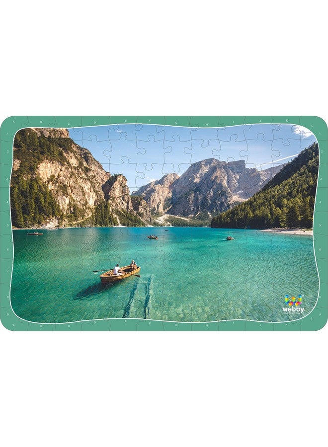 Webby Boating Wooden Jigsaw Puzzle, 108 Pieces - Image 2