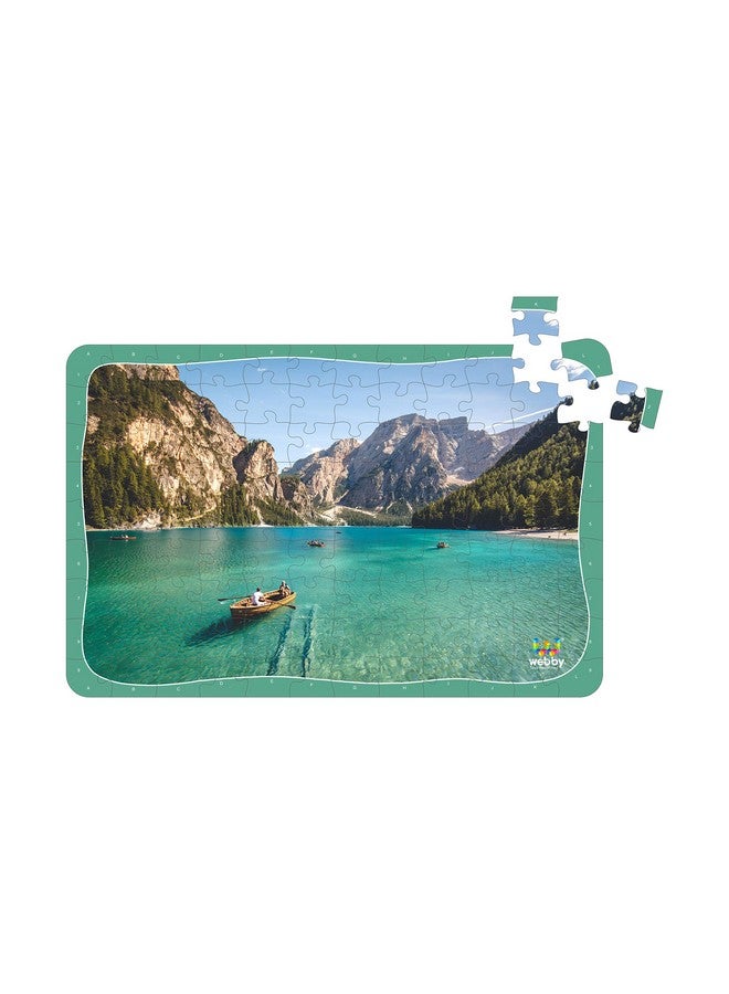 Webby Boating Wooden Jigsaw Puzzle, 108 Pieces - Image 3