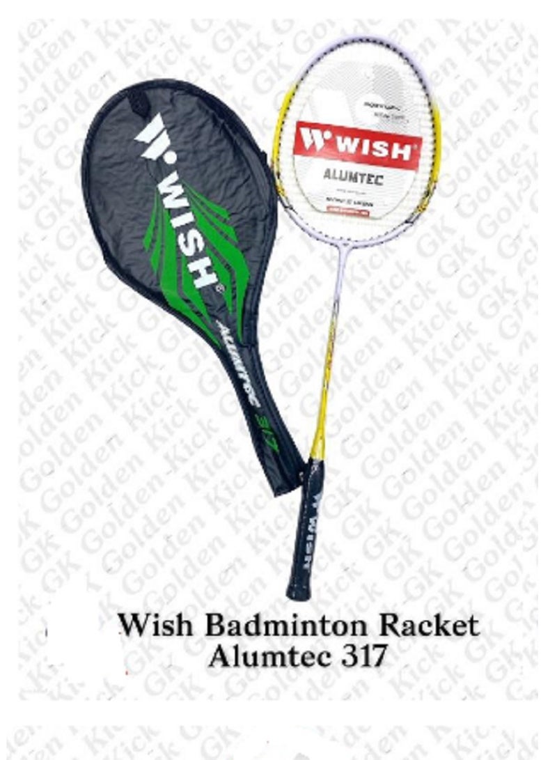Wish Badminton Rackat Alumtec 317