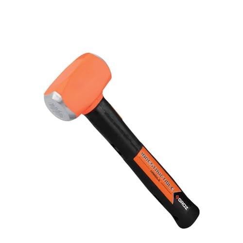 GROZ 1.8 Kg, 16" Club Hammer Indestructible Handle, Hammer Head 4 Lbs, Handle Length 16" | 1.18kg | CHID/4/16 - Image 1