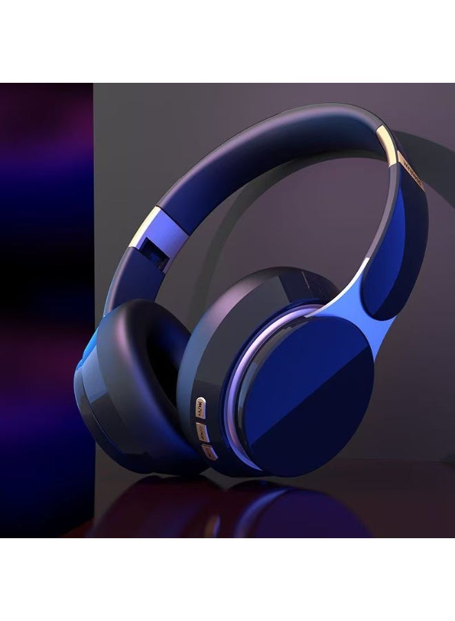 سماعة بلوتوث لاسلكية 3 في 1 مع باس قوي ودعم بطاقة TF ومنفذ AUX وتصميم قابل للطي ومناسبة للياقة البدنية والسفر والعمل - Image 4