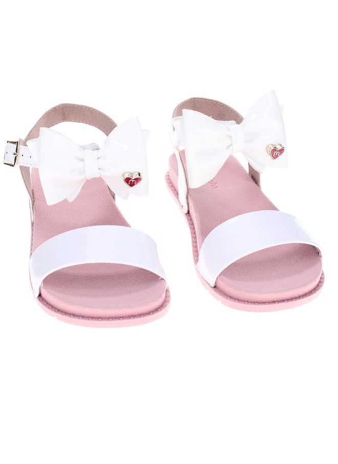 MOLEKINHA Back Strap Flat Sandals with Bow Detail  - Image 4