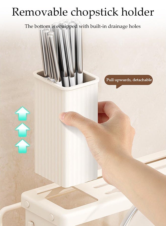 DUNISO Universal Knife Block Holder,Multi-functional Cutting Board Storage Organizing Rack,Kitchen Utensils and Pot Lid Rack,Cutlery Rack For Counter - Image 4