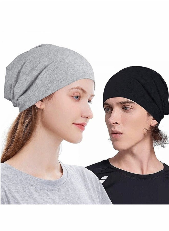 2 PCS Summer Cotton Casual Hats Fashionable Hip Hop Short Hats Soft And Lightweight Running Hats Adult Hats Chemical Hats Unisex - Image 1