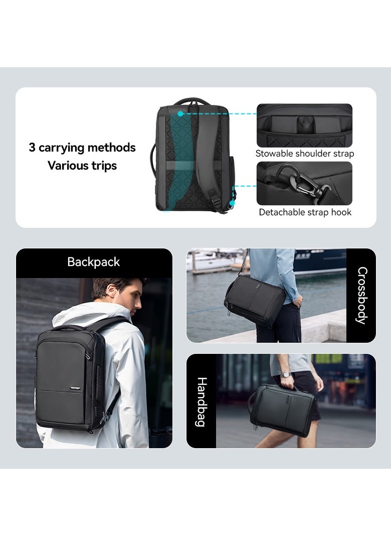 MARK RYDEN - Markryden 9533 Slim 15.6 inch Laptop Backpack 3in1 with USB Charging Port Water-Resistant - Image 1