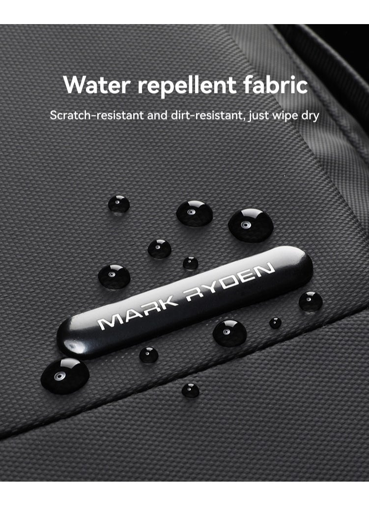 MARK RYDEN - Markryden 9533 Slim 15.6 inch Laptop Backpack 3in1 with USB Charging Port Water-Resistant - Image 1