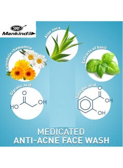 Mankind Acnestar Medicated Anti-Acne Face Wash With Salicylic and Glycolic Acid - 50 g  - Image 5