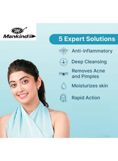 Mankind Acnestar Medicated Anti-Acne Face Wash With Salicylic and Glycolic Acid - 50 g  - Image 2