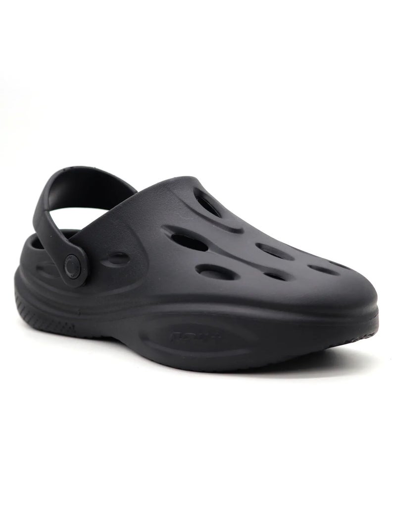 Red Tape Men's Stunner Comfortable Clogs || Sandals with Adjustable Back Strap for Men Black - Image 1