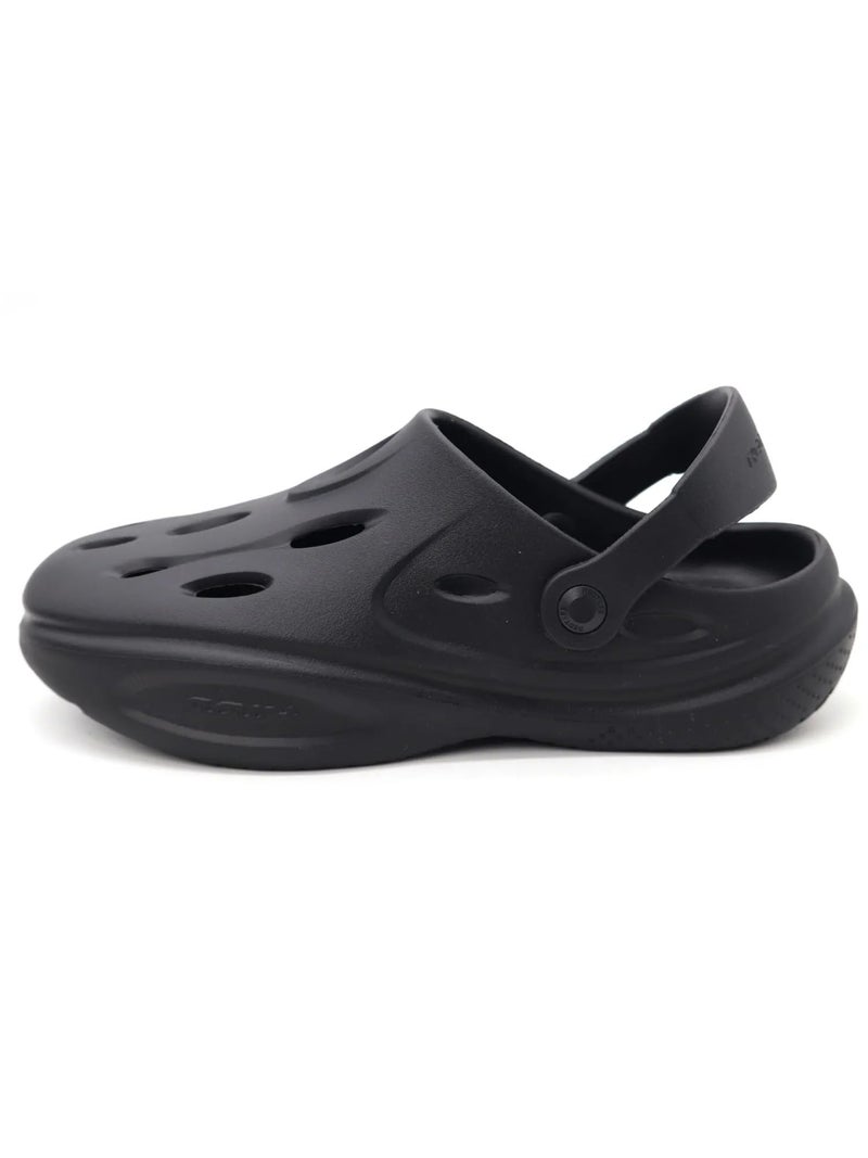 Red Tape Men's Stunner Comfortable Clogs || Sandals with Adjustable Back Strap for Men Black - Image 3