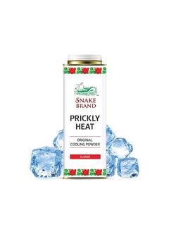 SNAKE BRAND Snake Brand Prickly Heat Cooling Talcum Powder | For Heat & Rash Treatment | (Classic 280gm)  - Image 1