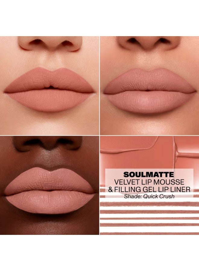 Morphe Soulmatte Filling Gel Lip Liner - Quick Crush - Image 3