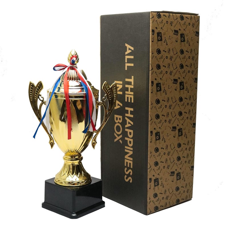 ArtRight 007 Trophy for Cricket | Cricket Cup Trophy Big Size (Winners Trophy) ; Award for Best Cricketer - Image 3