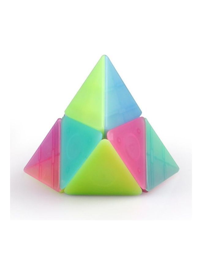 NIBEMINENT Second Order Pyramid Jelly Rubik Cube Children Puzzle Toy