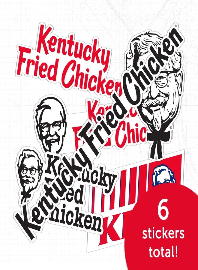 Desert Cactus ملصق كاكتوس الصحراء من KFC ملصق دجاج كنتاكي ملصقات فينيل للكمبيوتر المحمول زجاجة الماء السيارة ألبوم القصاصات T2 (النوع 2-2) - Image 5