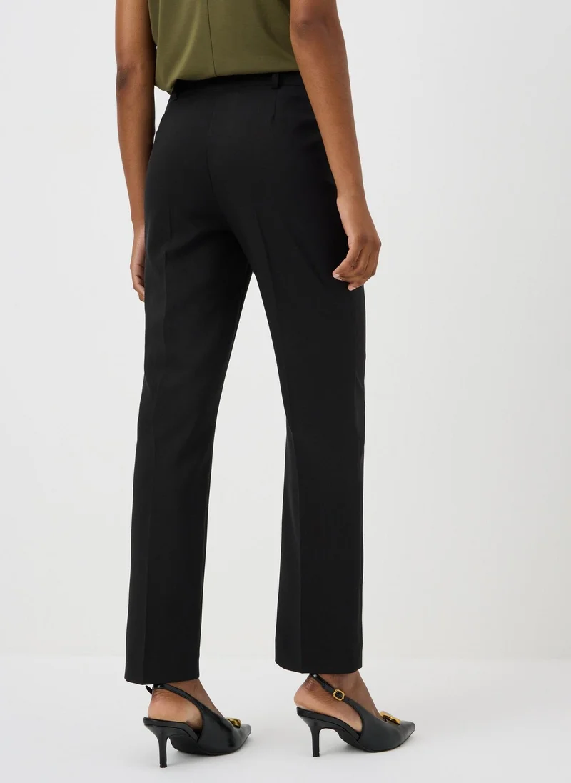 Matalan Black Straight Fit Trousers