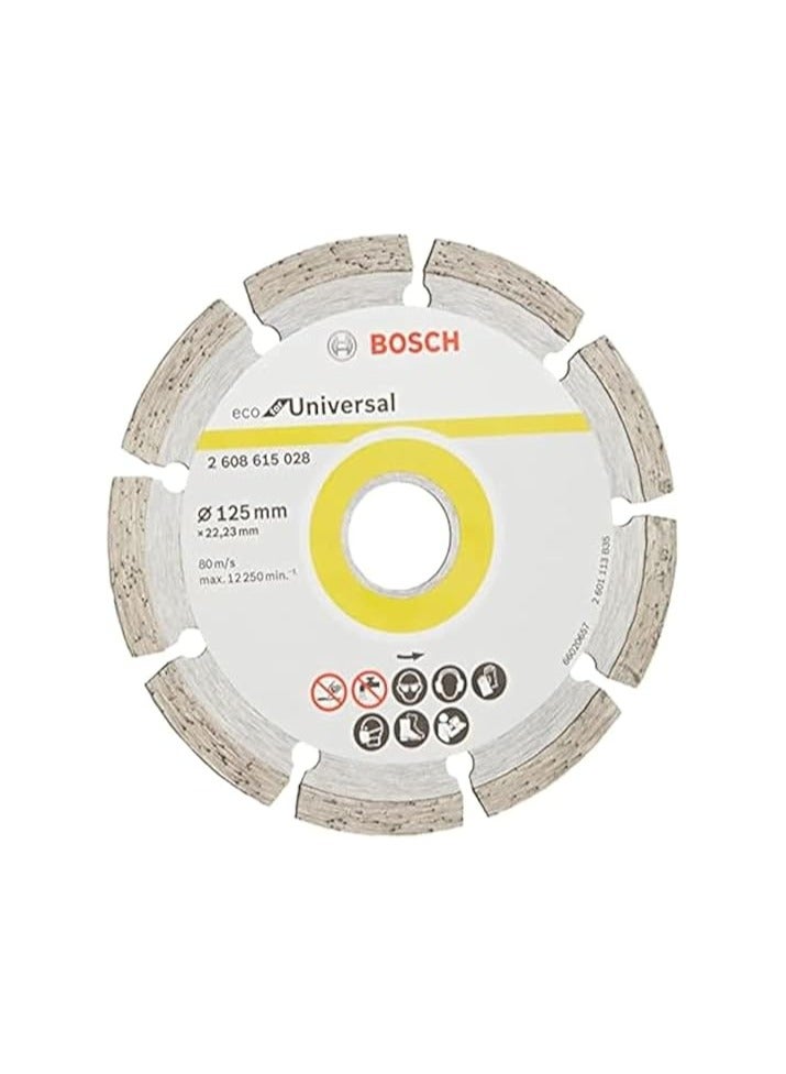 BOSCH Eco Universal Diamond Cutting Disc – 5" (125mm) - Image 1