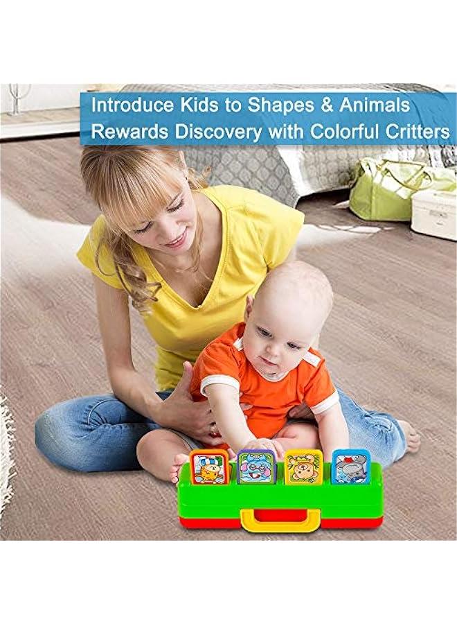 Interactive Pop Up Animals Toy with Music, Animal Sound, Activity Toys for Ages 9-12 - 18 Months u00261 Year Old Kids, Babies, Toddlers, Boys u0026 Girls - Image 5