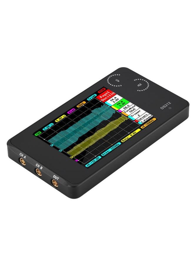 Thoraya Portable Mini DS212 LCD Pocket-sized Handheld Digital Storage Oscilloscope  - Image 3