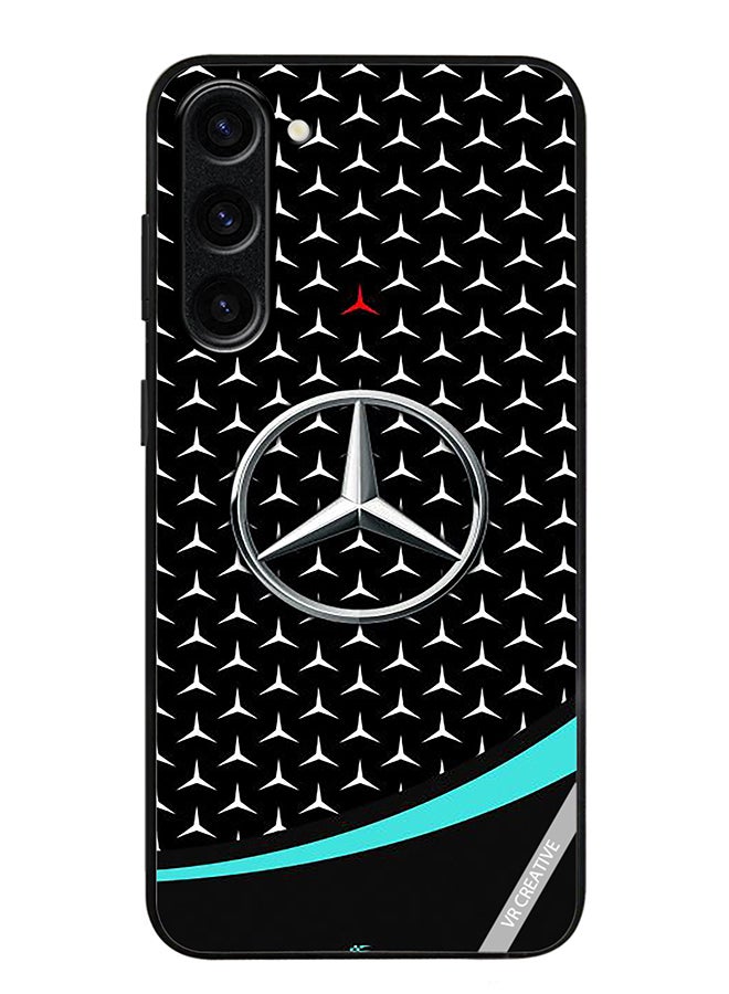 VR CREATIVE غطاء حماية لهاتف سامسونج جالاكسي S23 FE بتصميم مرسيدس AMG بتروناس F1 متعدد الألوان - Image 1
