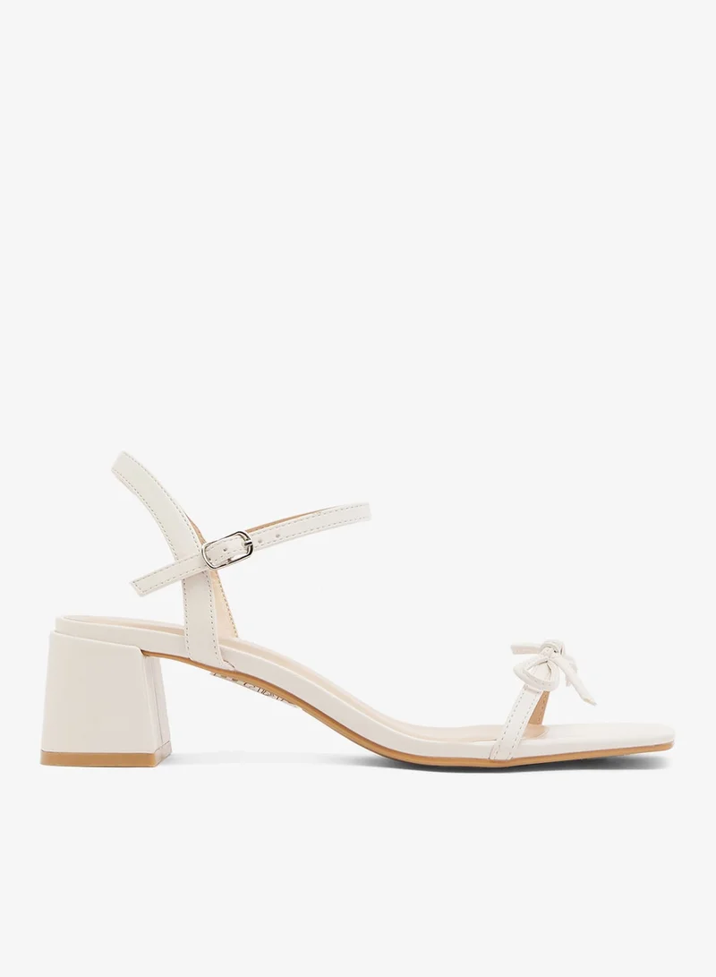 GLAMOROUS Low Block Heeled Sandals