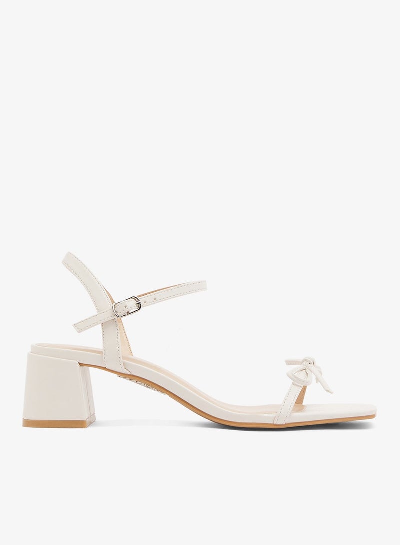 GLAMOROUS Low Block Heeled Sandals - Image 2