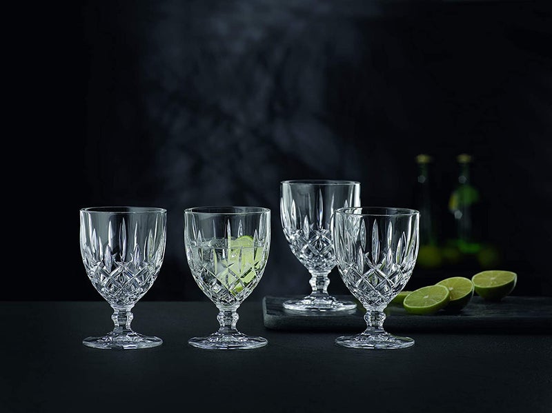Nachtmann Noblesse Collection Small Goblet, set of 4, Made of Crystal Glass, Clear, for Holidays and Parties, Water Drinking Glasses, Goblets, Dishwasher Safe - Image 3