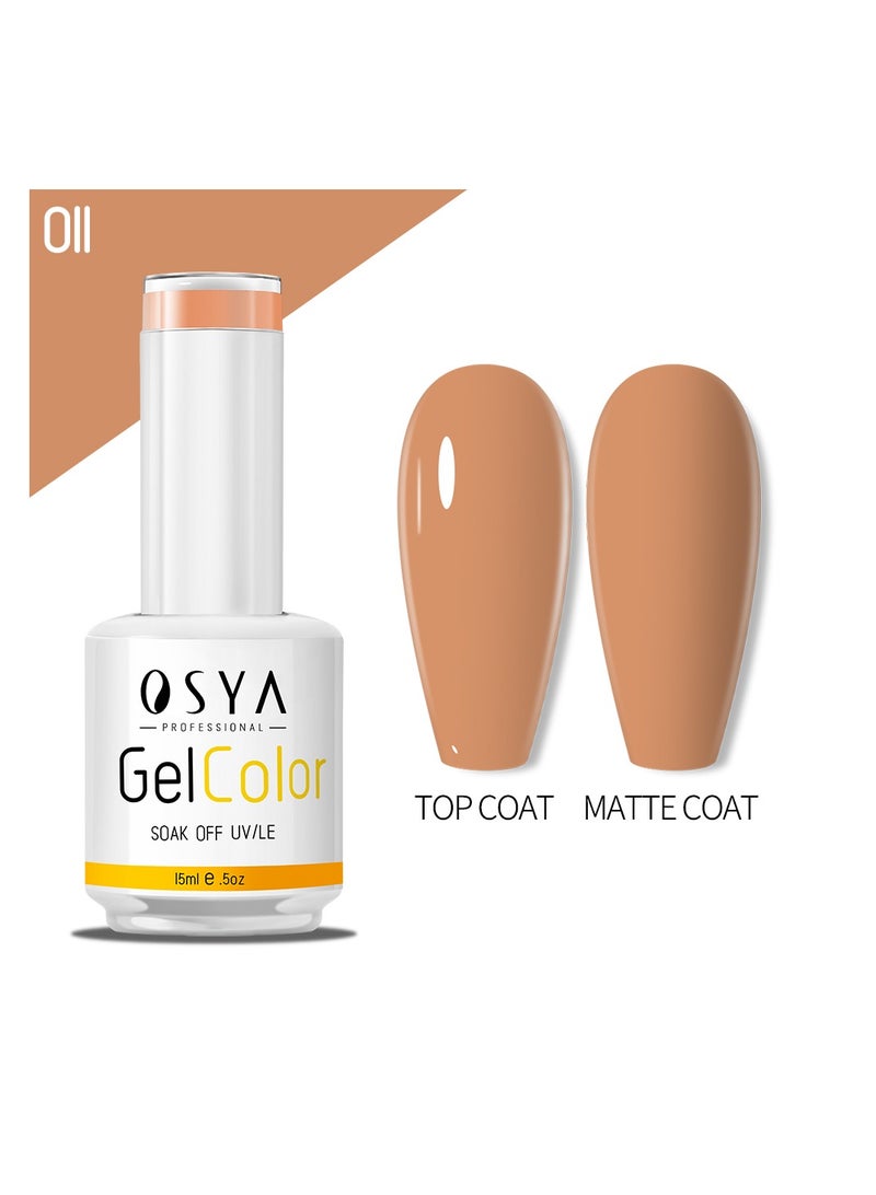 OSYA gel Nail Polish Collection Soak Off UV&LED CANNI OUTPUT Gel polish 15ml (011) - Image 1