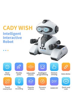 JJRC Children's Puzzle Education Remote Control Electric Robot Intelligent Interactive Dance Song Programming Toy  - Image 3