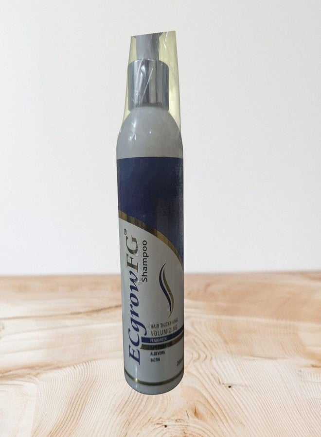 ECgrow FG Hair Thickening Volumizing Shampoo with Fenugreek, Aloe Vera, Biotin, Saw Palmetto