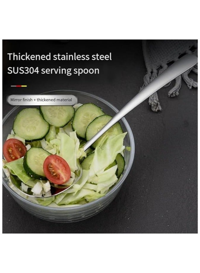 Rattleware 8.3” Ultimate Foam Spoon - Heavy-Duty Stainless Steel, Barista-Approved Design for Perfect Latte Foam Control & Scooping - Image 5