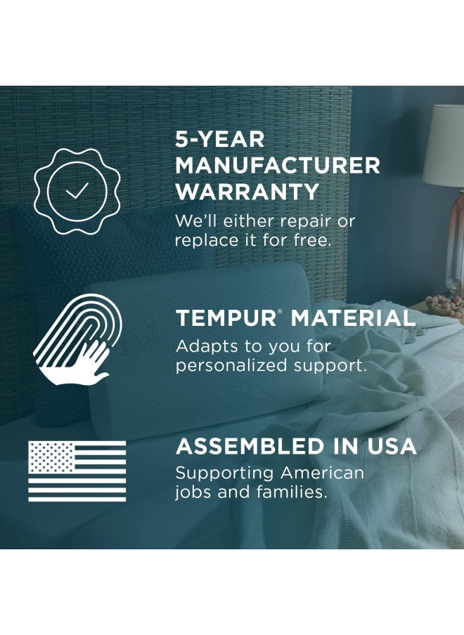 Tempur-Pedic - Tempur Pedic Tempur Neck Pillow Small Profile White - Image 1