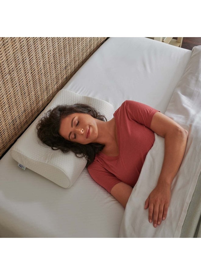 Tempur-Pedic - Tempur Pedic Tempur Neck Pillow Small Profile White - Image 1