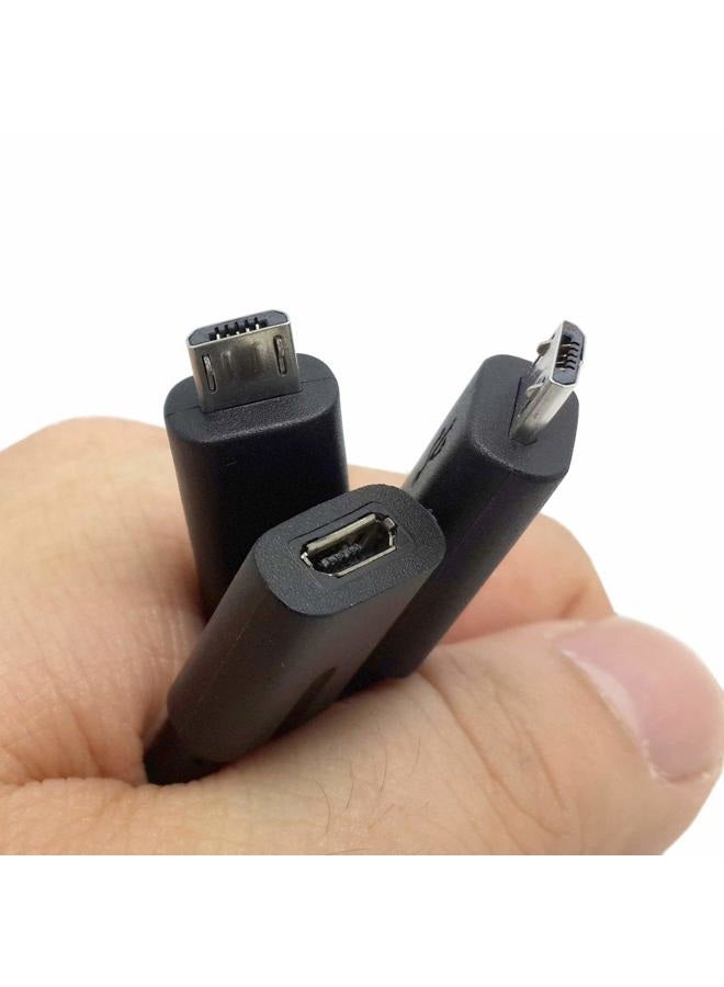 Chenyang كابل تقسيم ميكرو USB 1 إلى 2، كابل تمديد شحن ميكرو USB 1 إلى 2 يدعم شحن جهازين في نفس الوقت - Image 3