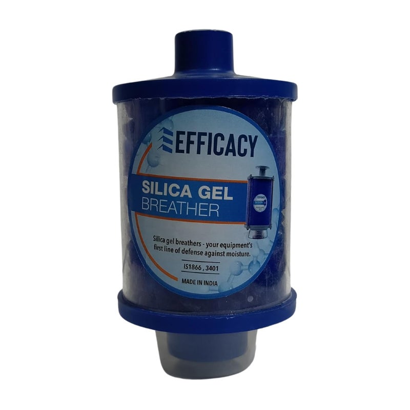 Efficacy Crystal Blue Silica Gel BreatherTransformer Breather Full PVC Body Size 250 Gram Dia 127 05 inch 1 Pc - Image 1