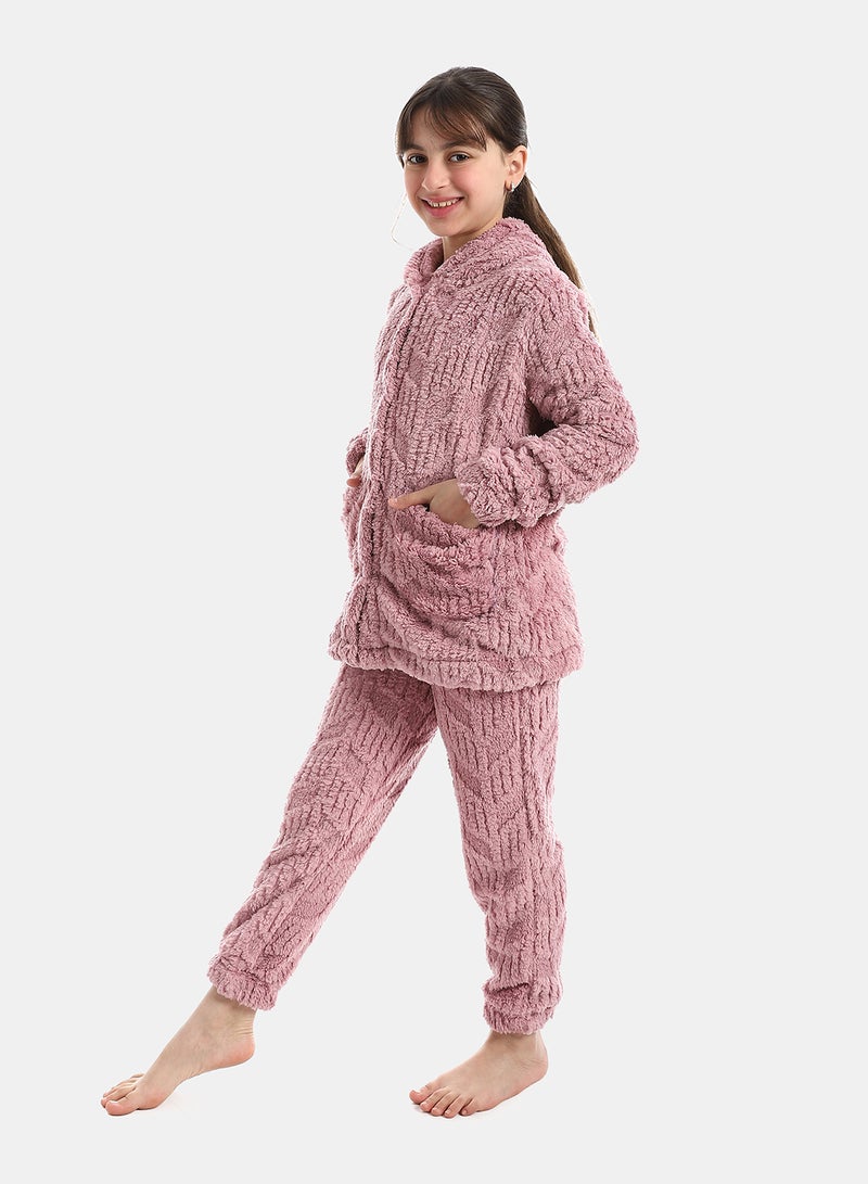 Andora Hooded Neck With Long Sleeve Pajama - Image 4