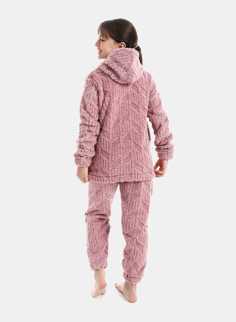 Andora Hooded Neck With Long Sleeve Pajama - Image 3